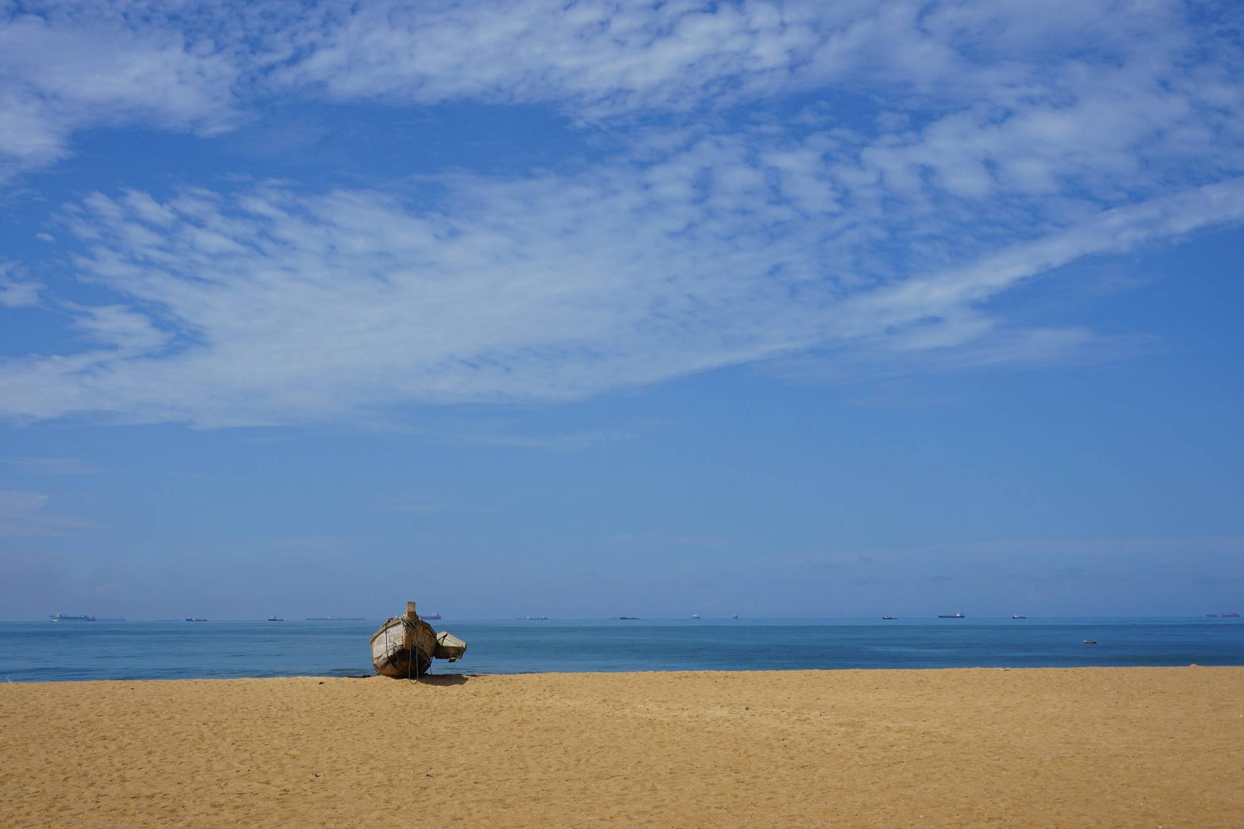A Fisherboat At Lome Beach