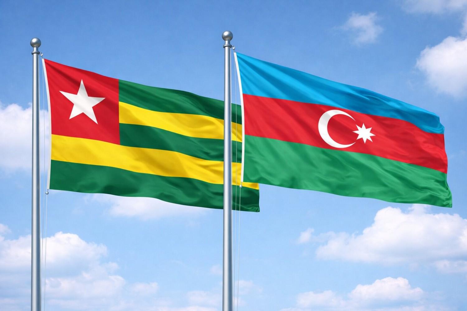 Azerbaijan And Togo Flag