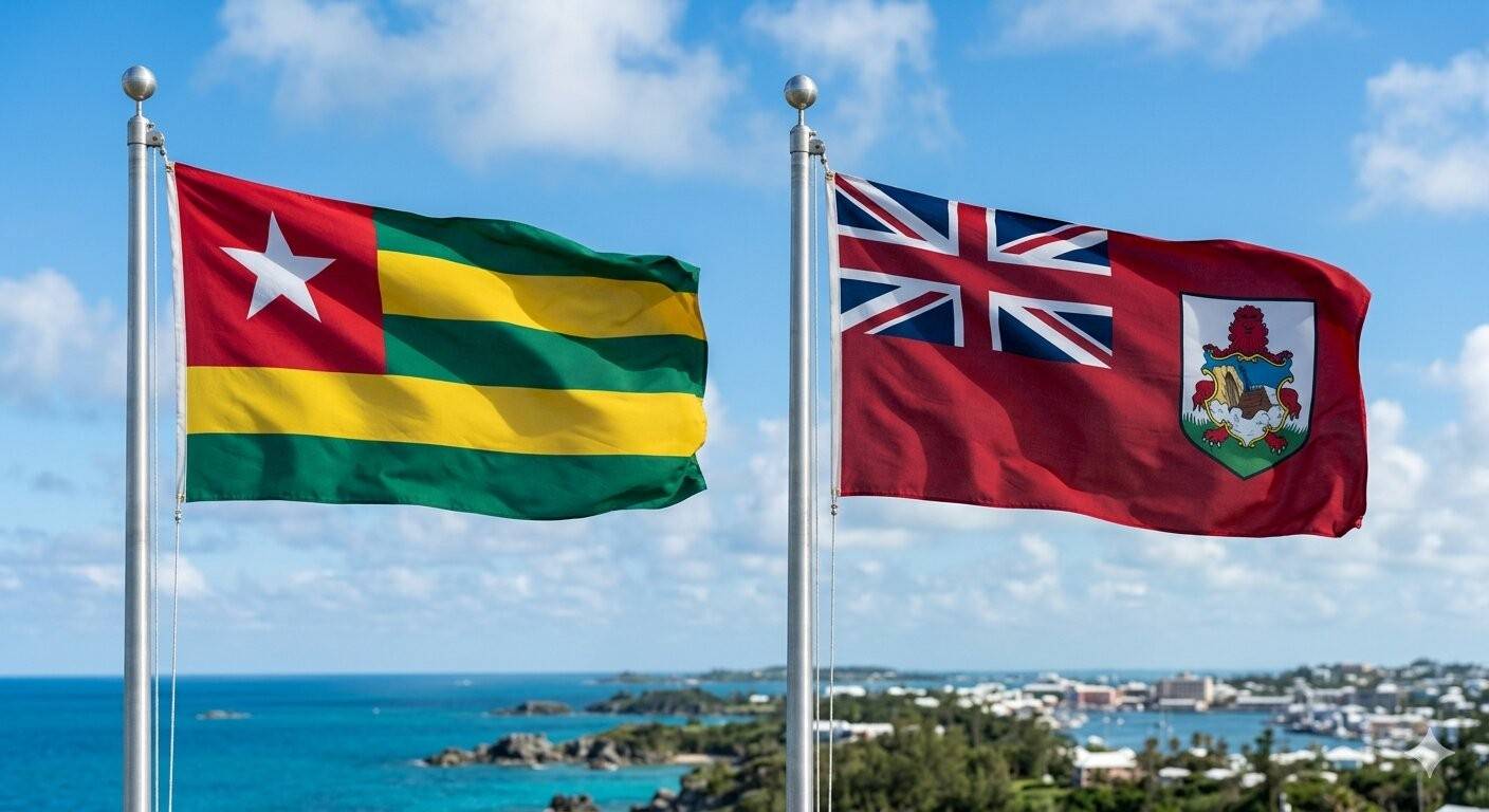Bermuda And Togo Flag