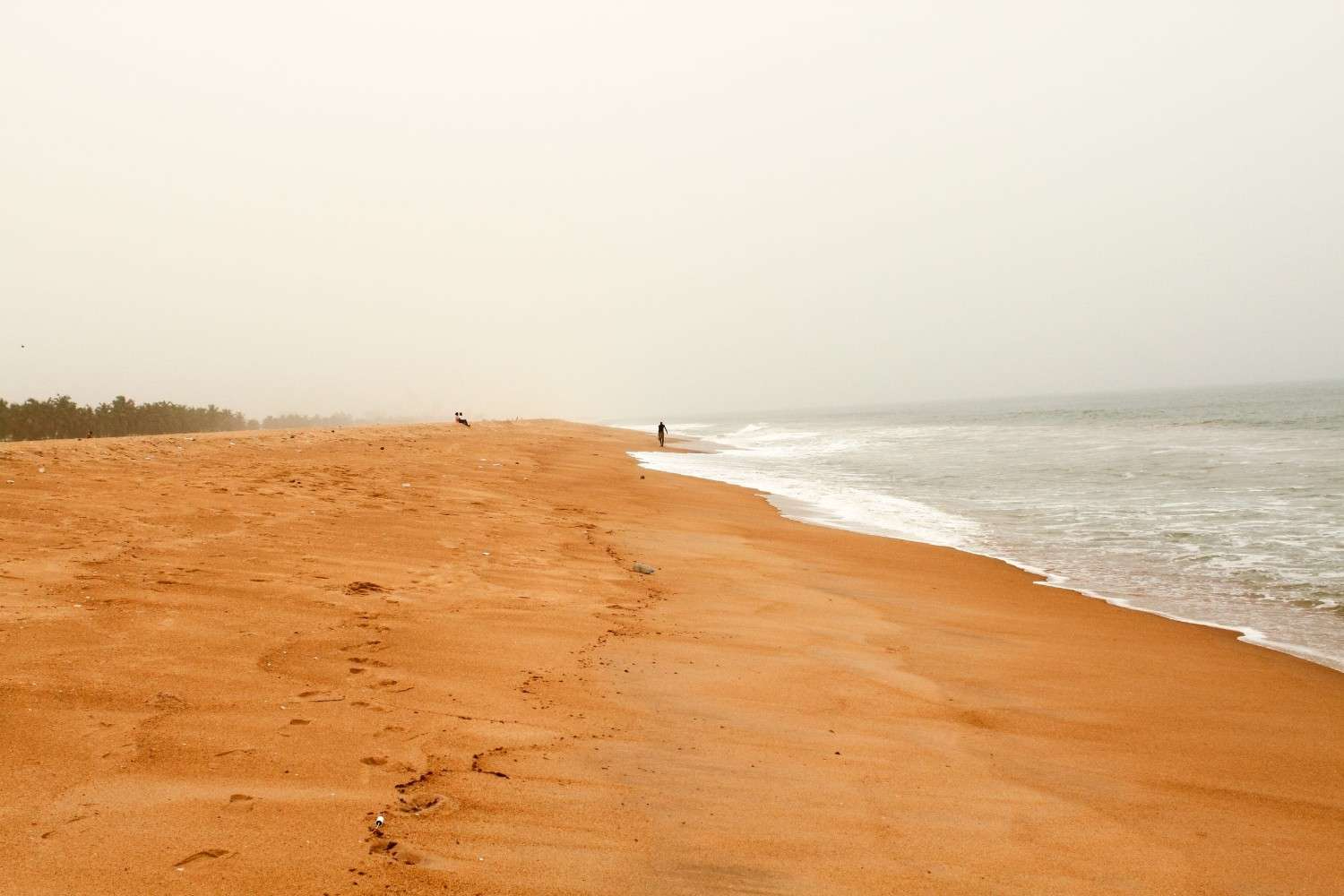 Gulf Of Guinea Coastline Near Lome