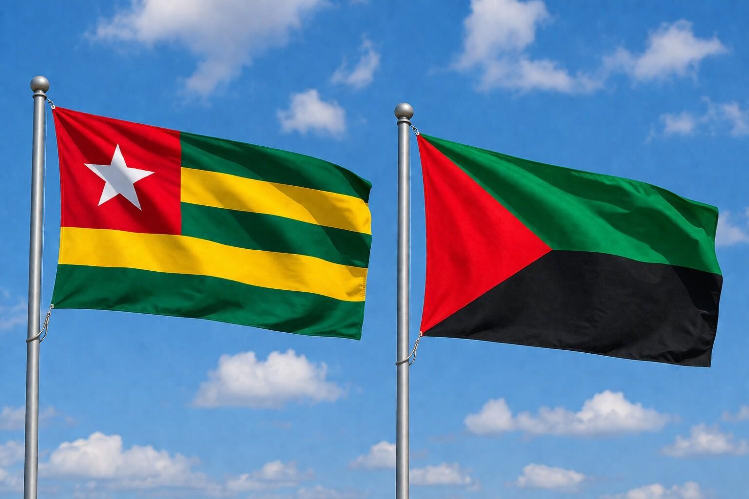 Martinique And Togo Flag