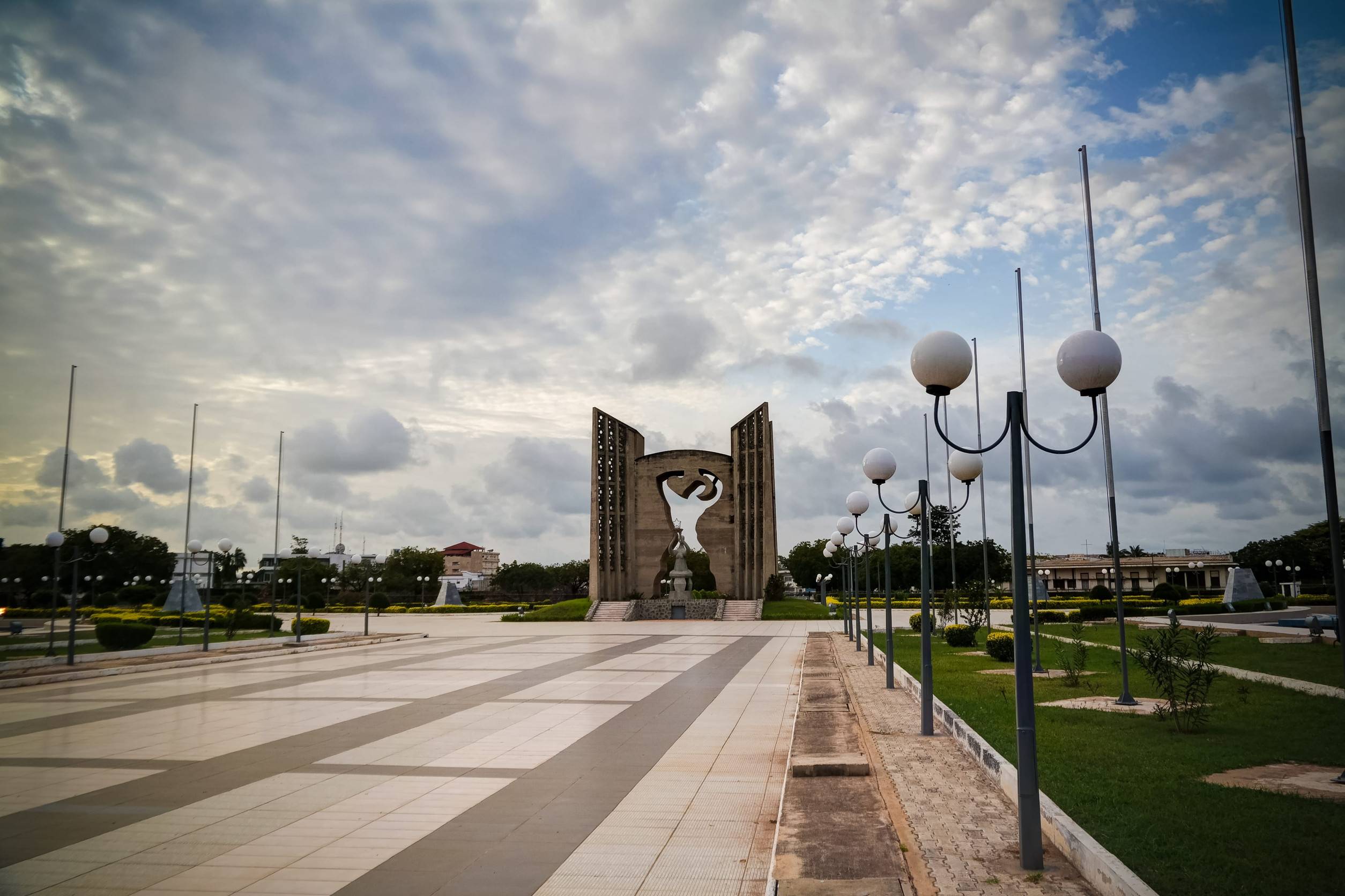 Monument De Le Independance In Lome Togo