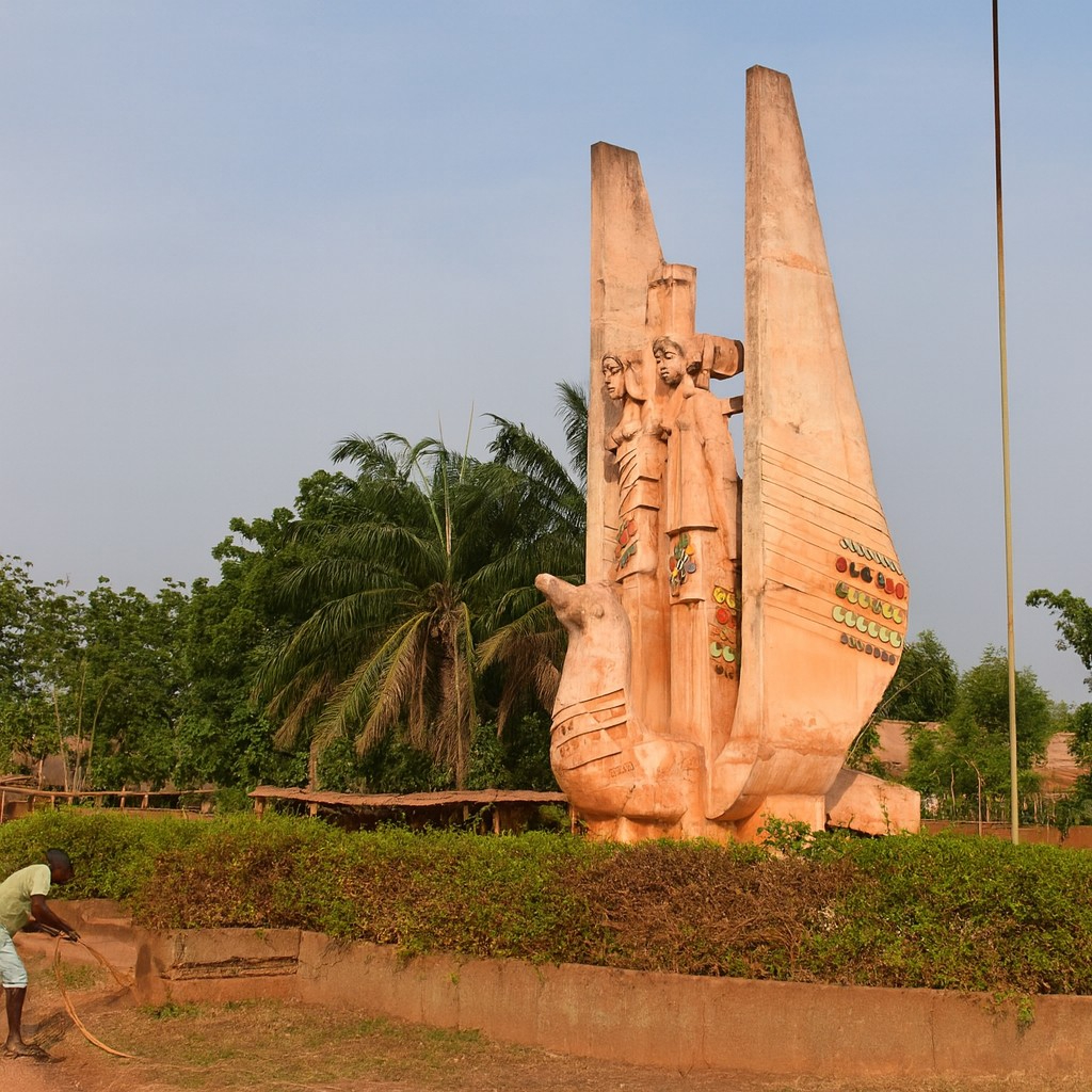 Statue in Togoville